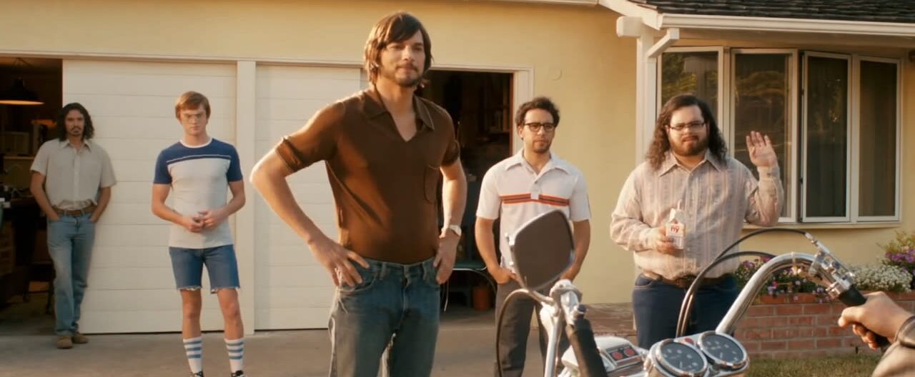 Aston Kutcher as Steve Jobs